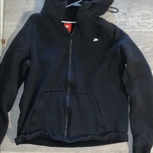 Nike Black zip up